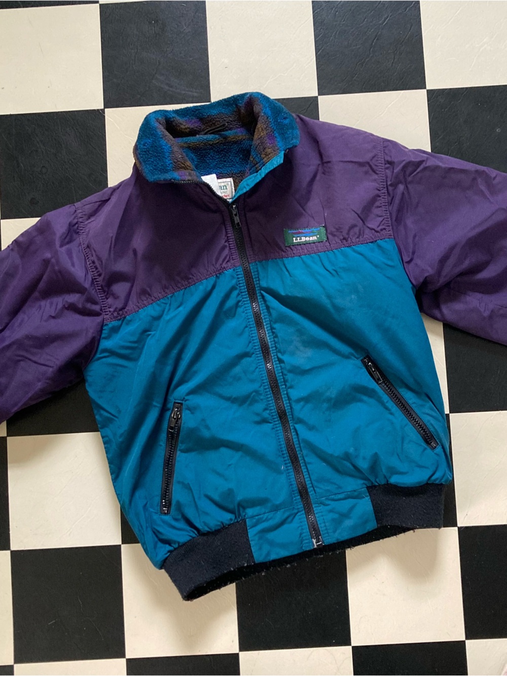 LL Bean Fleece-Lined Three-Seasons Jacket